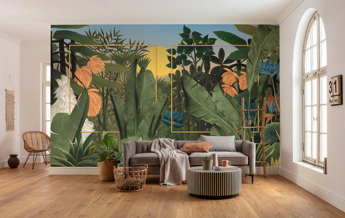Komar Fototapete Rousseau Remix B/L: ca. 350x250 cm Rousseau Remix - (350,00/250,00cm) - Komar