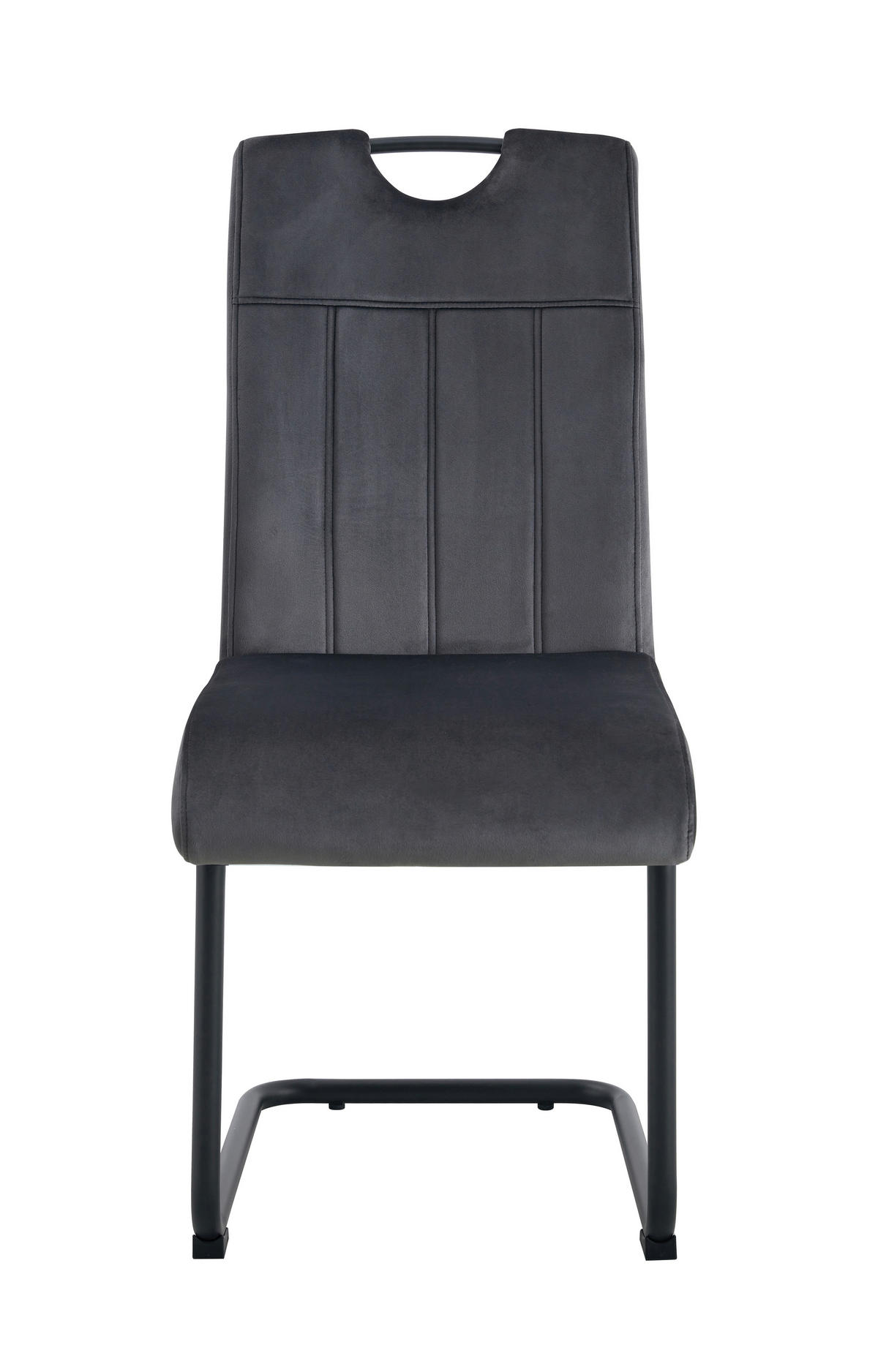 Schwingstuhl LISA, 2er Set anthrazit schwarz B/H/T: ca. 43x98x61 cm LISA, 2er Set - schwarz/anthrazit (43,00/98,00/61,00cm) - xonox.home