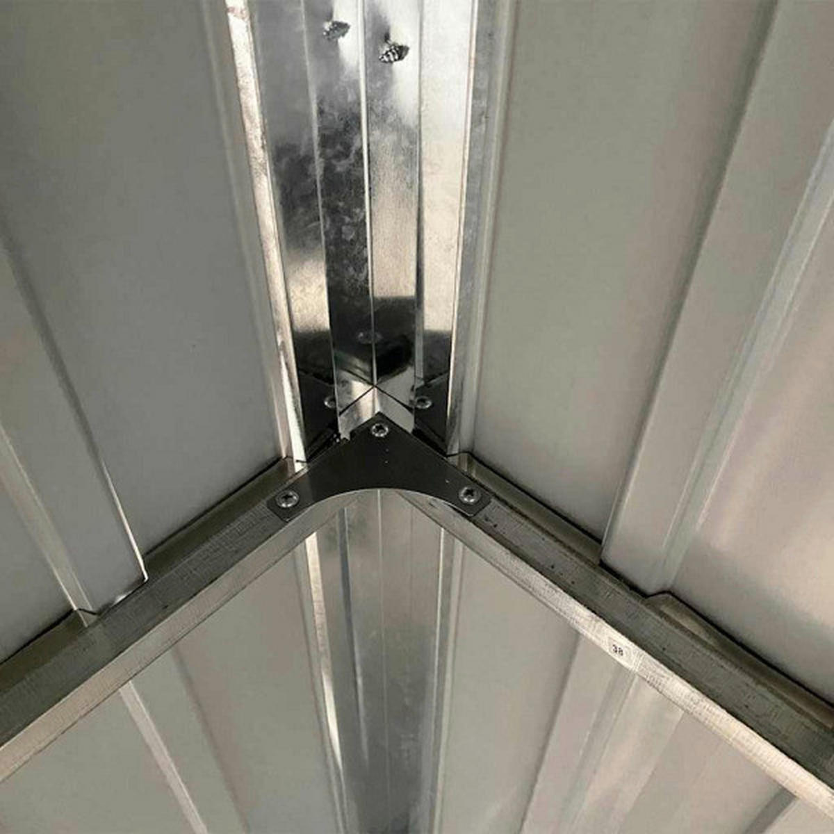 VidaXL Gartenhaus braun B/H/T: ca. 277x181x110,5 cm Gartenhaus - braun (277,00/181,00/110,50cm) - VidaXL