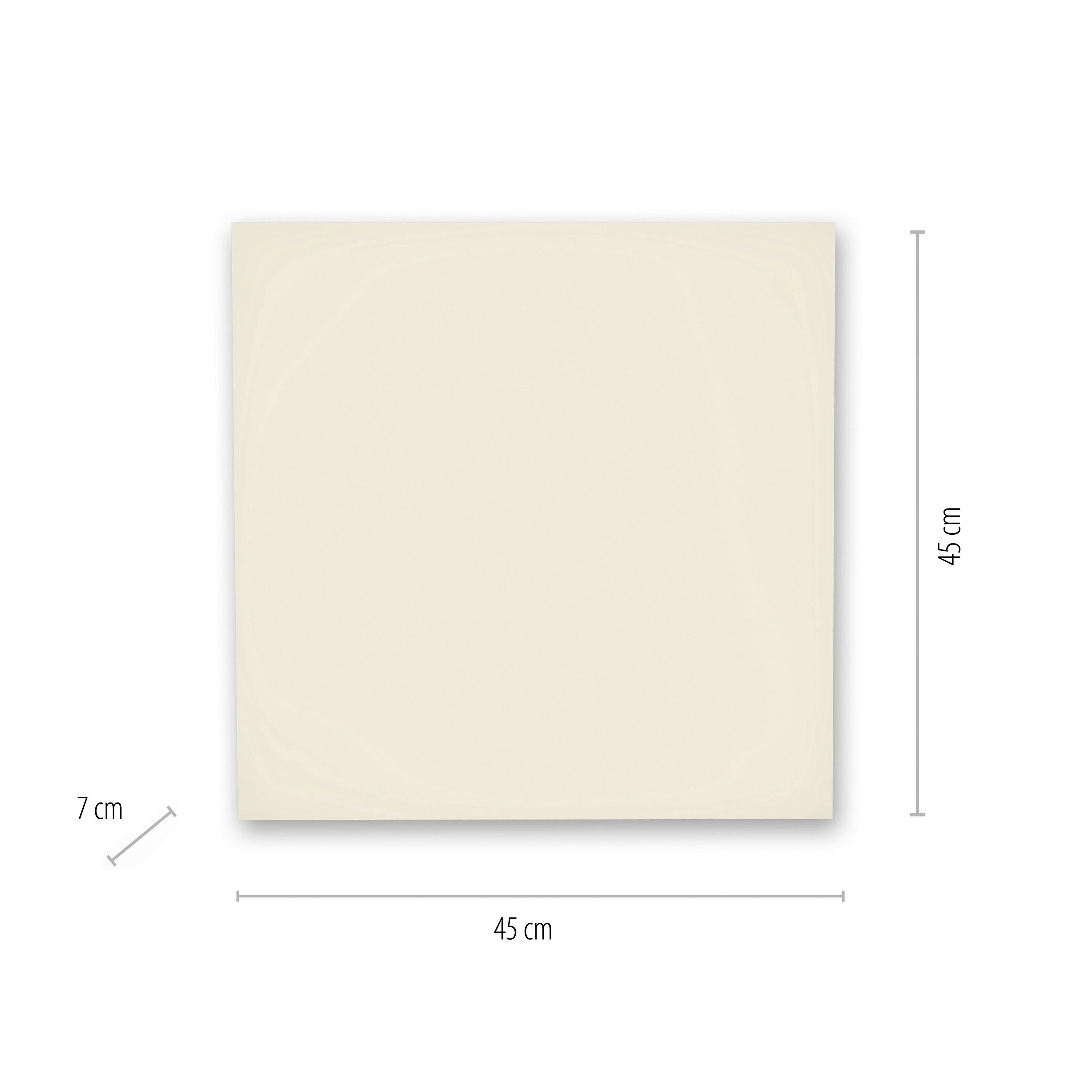 Thumbnail - Just Light Deckenleuchte 15600-16  Gustav weiß Aluminium Kunststoff Eisen B/H/L: ca. 45x7x45 cm