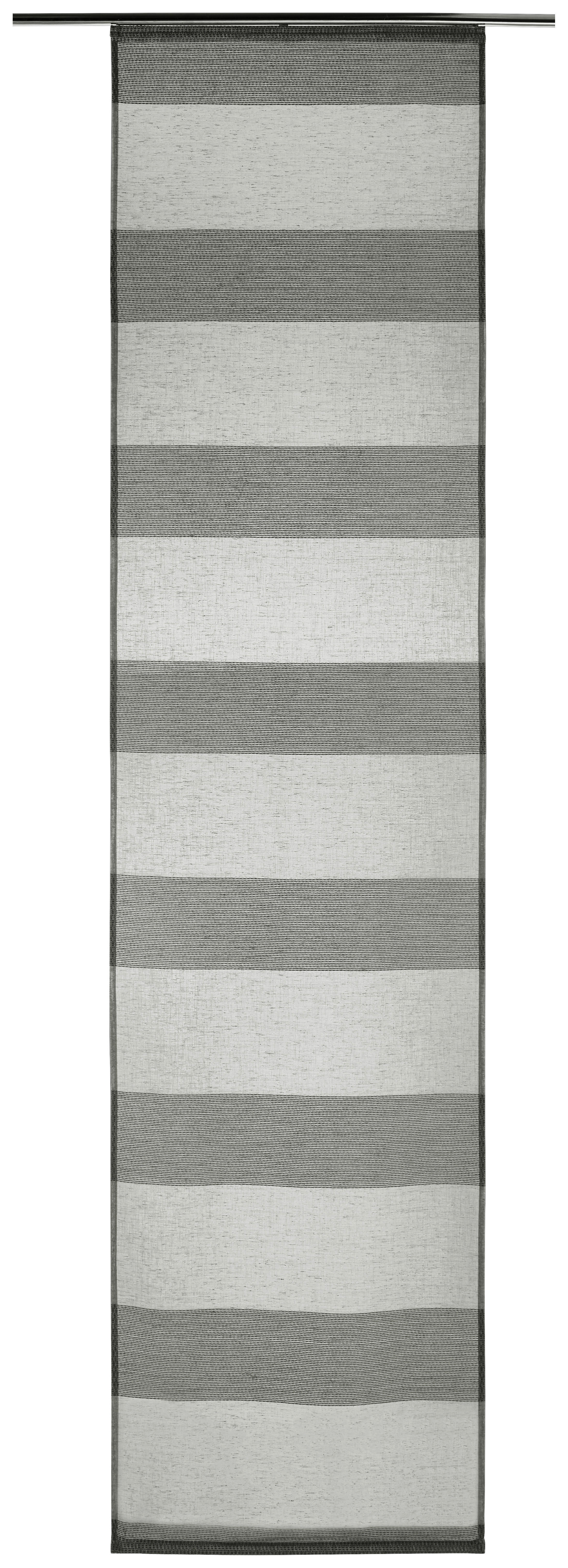Schiebevorhang Andrea grau B/L: ca. 60x245 cm Andrea - grau (60,00/245,00cm) - POCOline