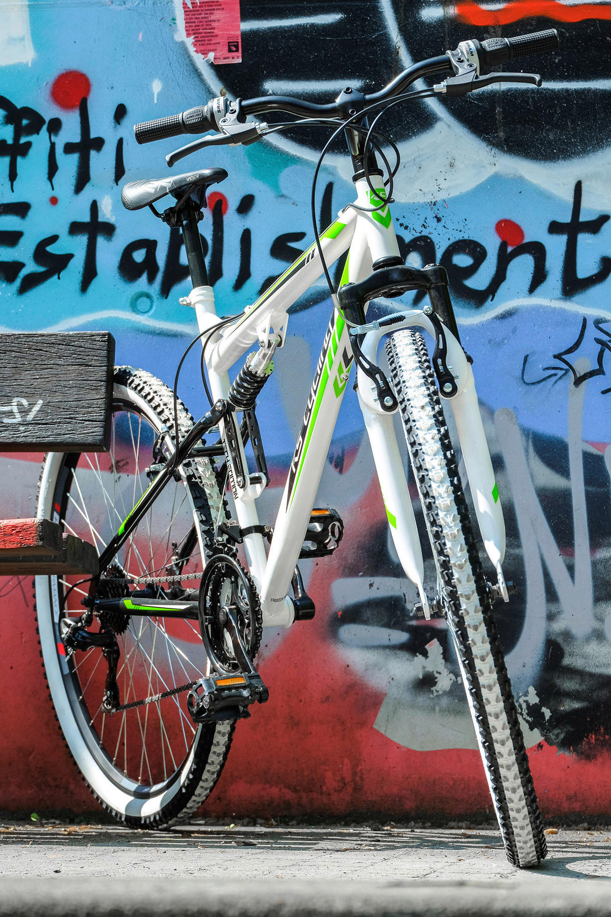 KS-Cycling Mountain-Bike Fully Scrawler 568M weiß ca. 26 Zoll Scrawler - weiß (51,00cm) - KS-Cycling