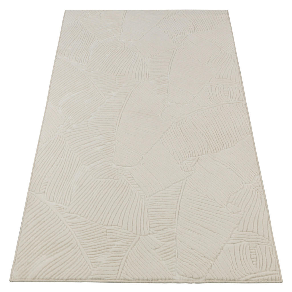 Thumbnail - Dinarsu Teppich Stilo creme B/L: ca. 80x150 cm