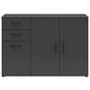 Kommode Multi-Stauraum Typ 28 anthrazit B/H/T: ca. 120x83x40 cm Multi-Stauraum Typ 28 - anthrazit (120,00/83,00/40,00cm)