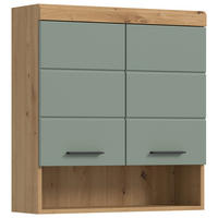 Badhängeschrank Scout Eiche Artisan Nachbildung salbei Nachbildung B/H/T: ca. 74x79x24 cm Scout - Eiche/salbei (74,00/79,00/24,00cm) - xonox.home