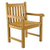 VCM Gartenstuhl hellbraun Teakholz B/H/T: ca. 60x91x62 cm Gartenstuhl - hellbraun (60,00/91,00/62,00cm) - VCM