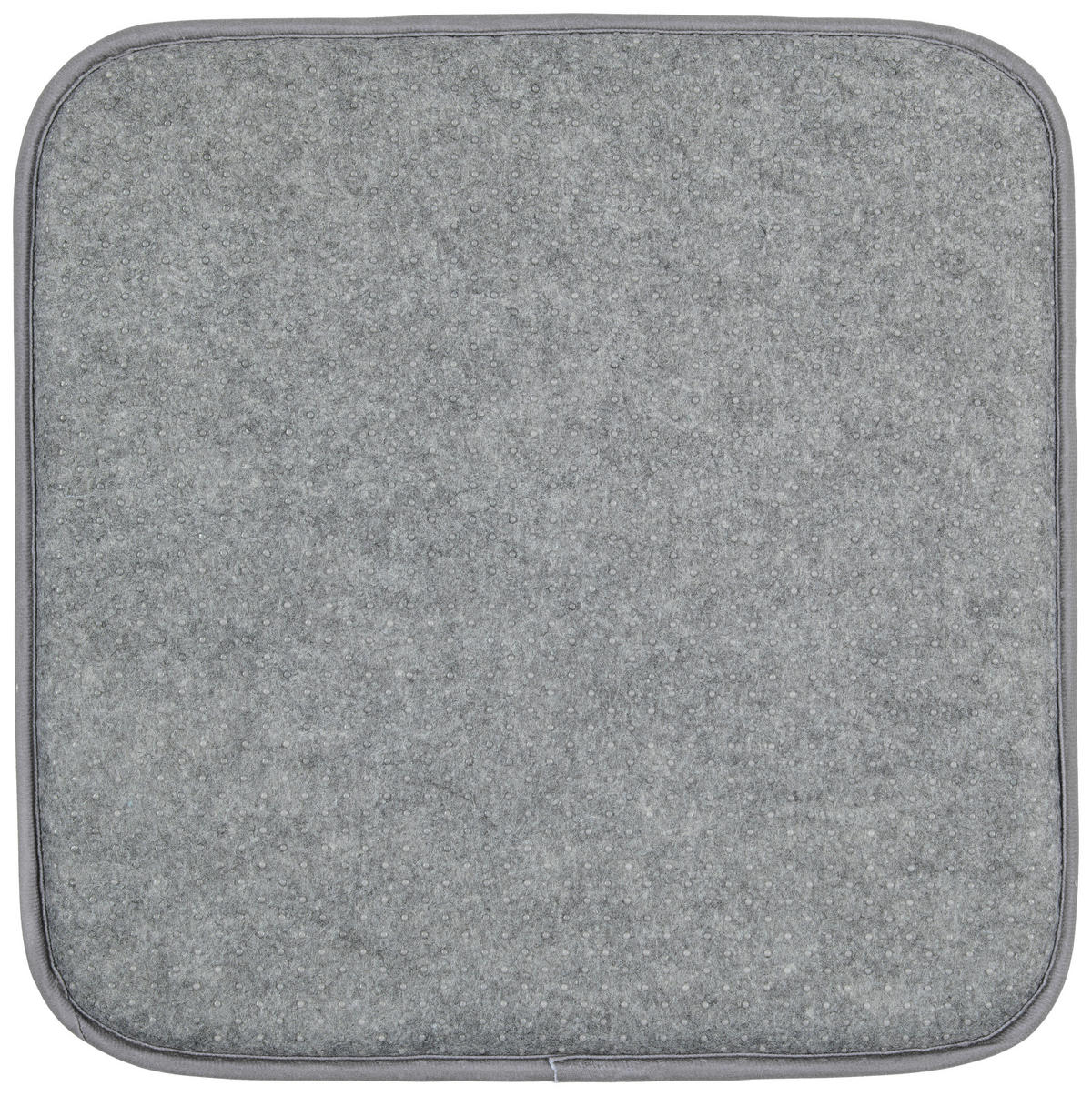 Sitzkissen Stuhlkissen_Waffelstruktur 38x38x4 - silber (38,00/38,00/2,00cm)