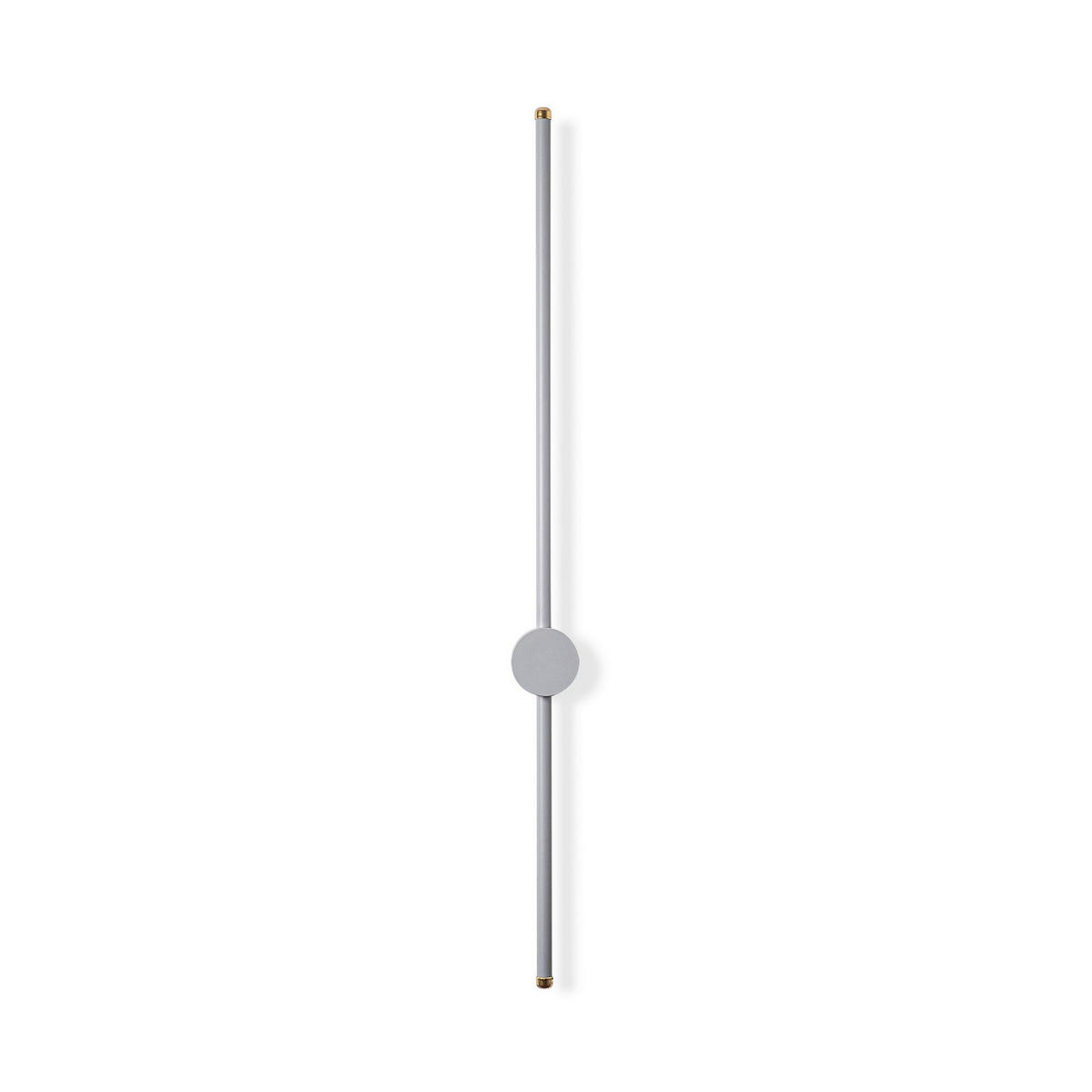 Opviq Wandleuchte 119FRS1158 grau Metall B/H/L: ca. 7x10x91 cm 1 Brennstellen Sword - grau (91,00/7,00/10,00cm) - Opviq