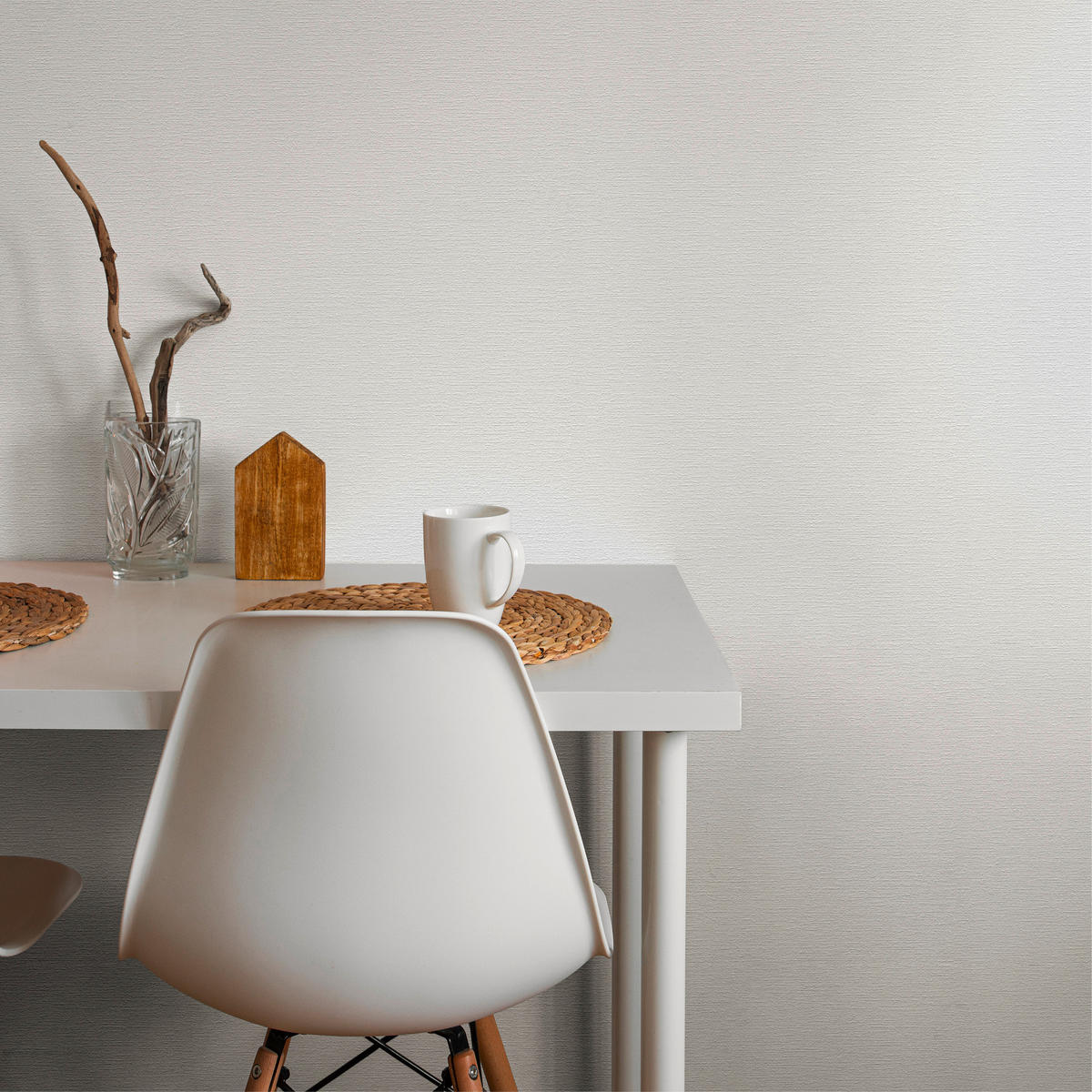 A.S.Creation Vliestapete weiß B/H/D: ca. 53x1005x9,5 cm Vliestapete - weiß (9,50/1005,00cm) - A.S.Creation