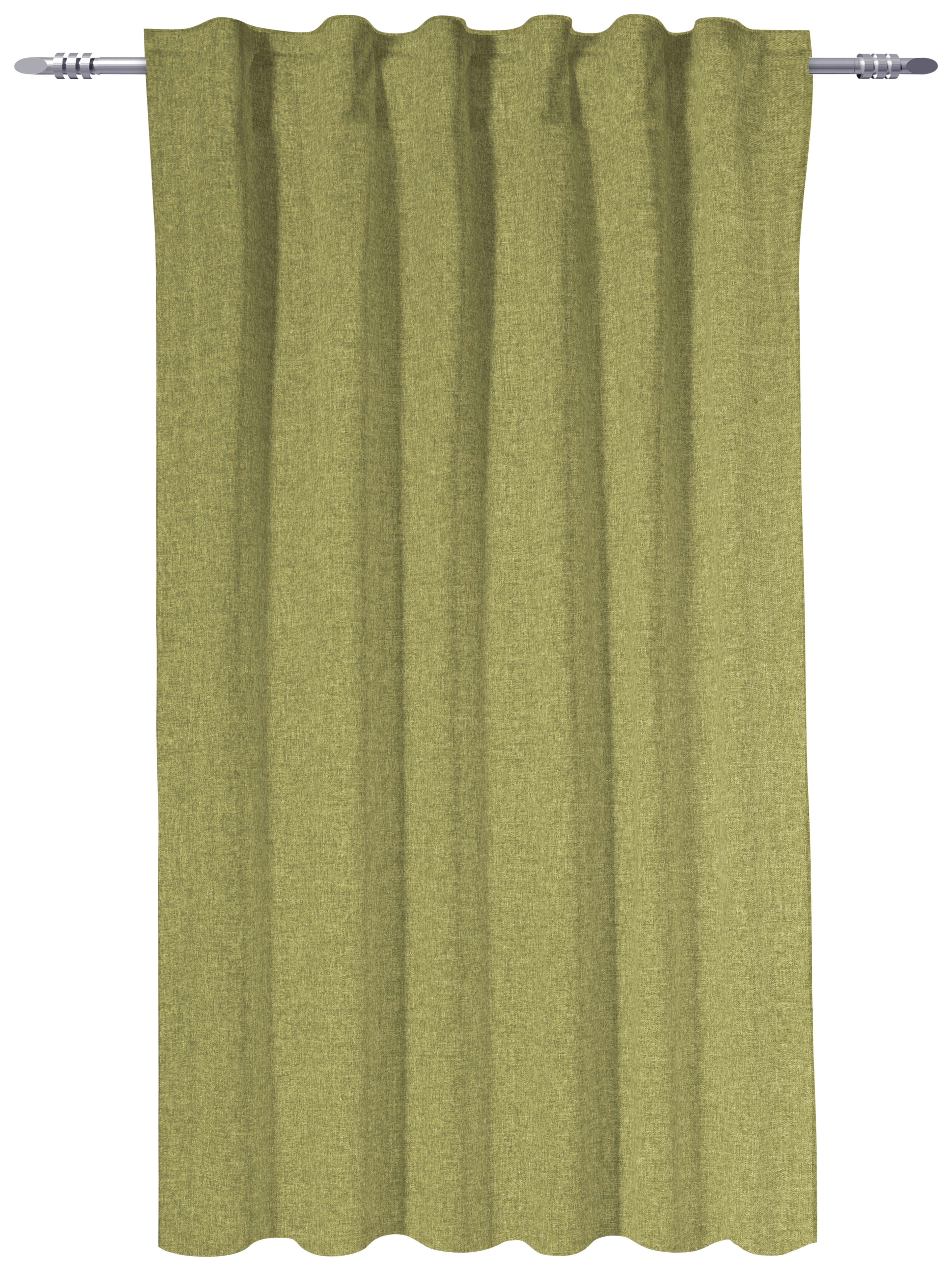 Kombivorhang Ulrich grün B/L: ca. 135x175 cm Ulrich - grün (135,00/175,00cm) - POCOline