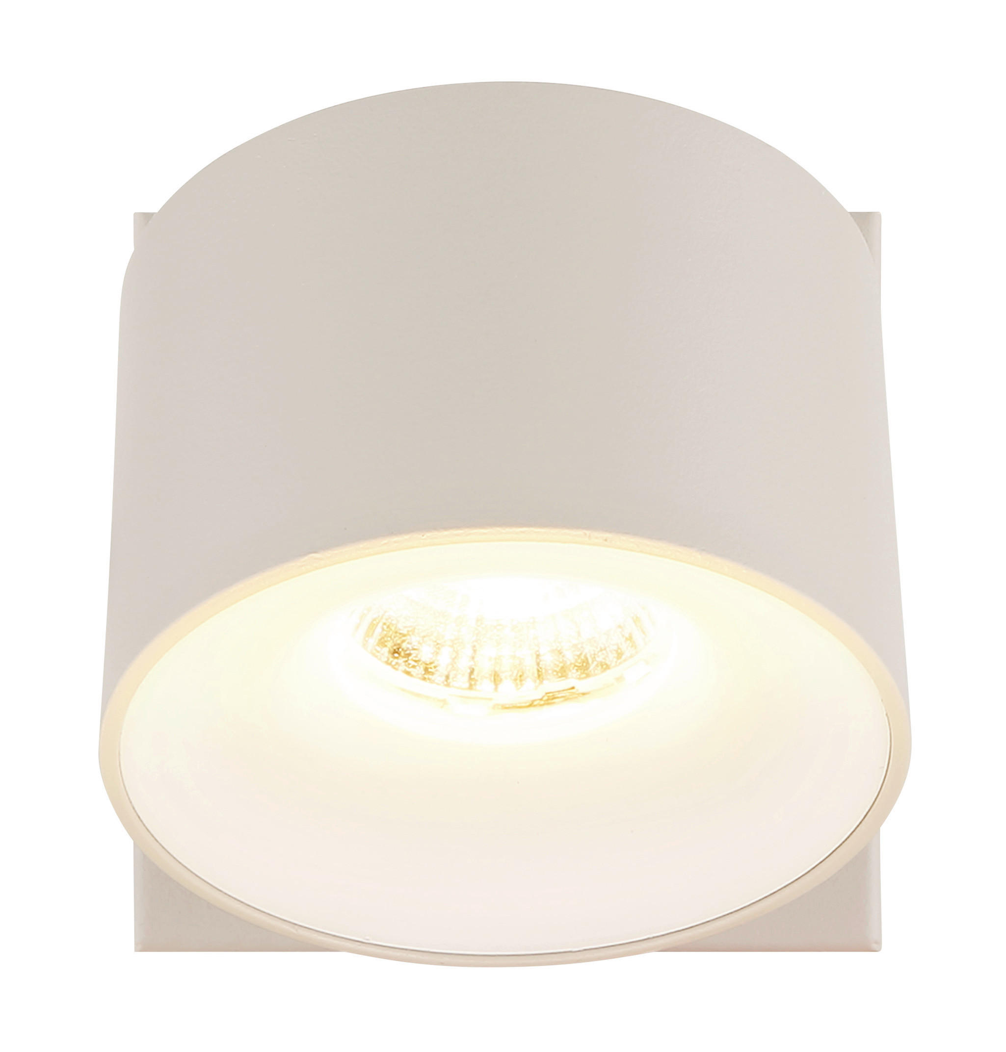 GLOBO LED-Strahler sand Metall Kunststoff Aluminium B/H/L: ca. 8,5x11x8,5 cm 1 Brennstellen LED-Strahler-Rae - sand (8,50/8,50/11,00cm) - GLOBO