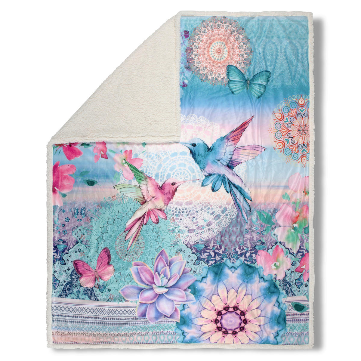 Wohndecke Ganesha Polysamt Ganesha - Multi (130,00/160,00cm) - HIP