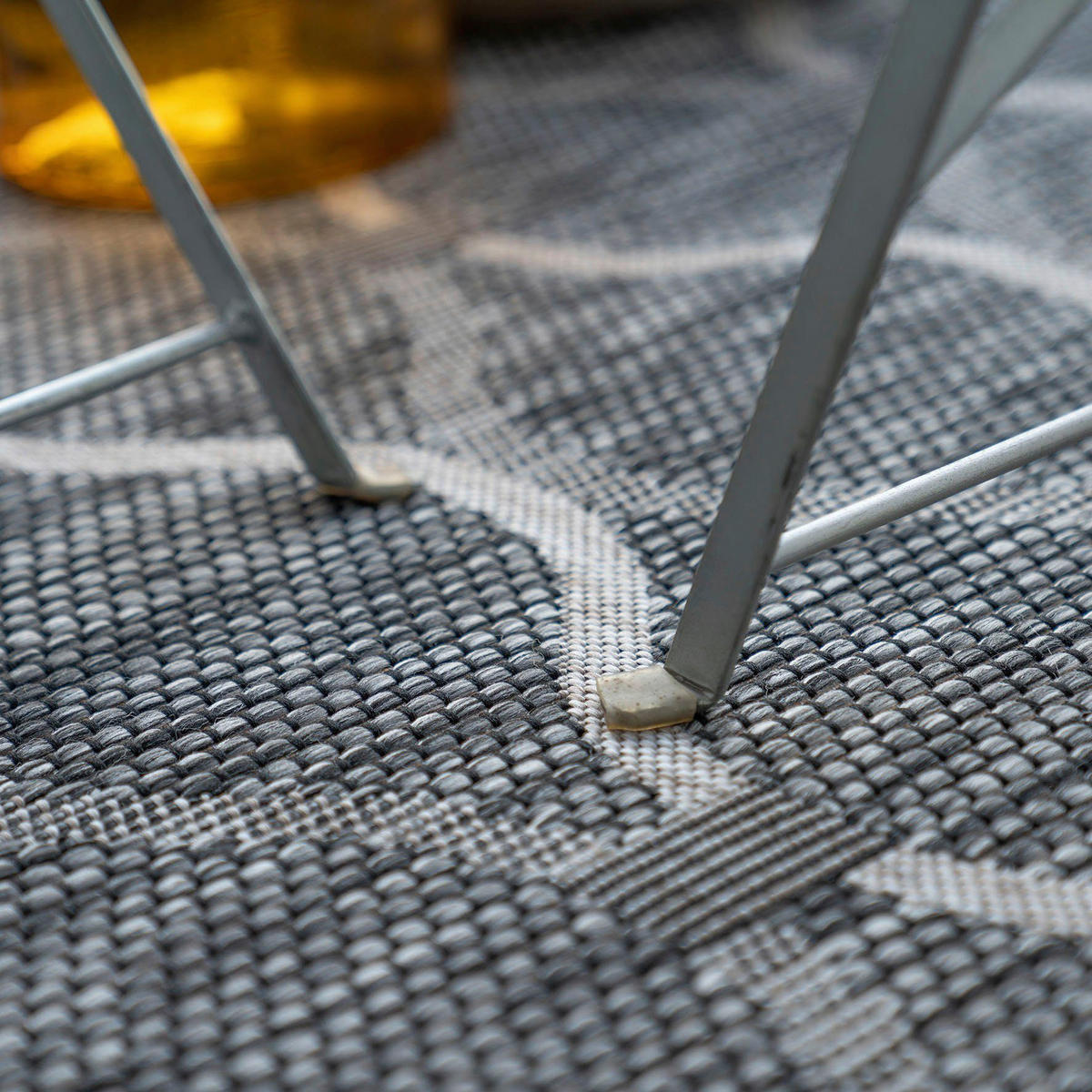 Obsession Teppich My Outdoor grau B/L: ca. 200x290 cm My Outdoor - grau (200,00/290,00cm) - Obsession