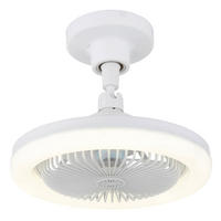 GLOBO Deckenventilator weiß Opal H/D: ca. 21,7x25,8 cm max. 20 W LIDEA - weiß/Opal (25,80/21,70cm) - GLOBO