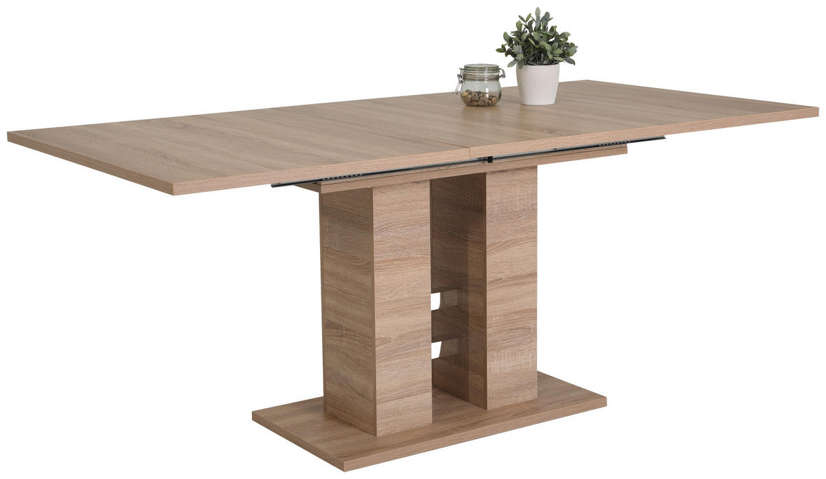 Esstisch HELENA II Eiche Sonoma Nachbildung B/H/T: ca. 140x76x90 cm HELENA II - Eiche (140,00/76,00/90,00cm) - Hela