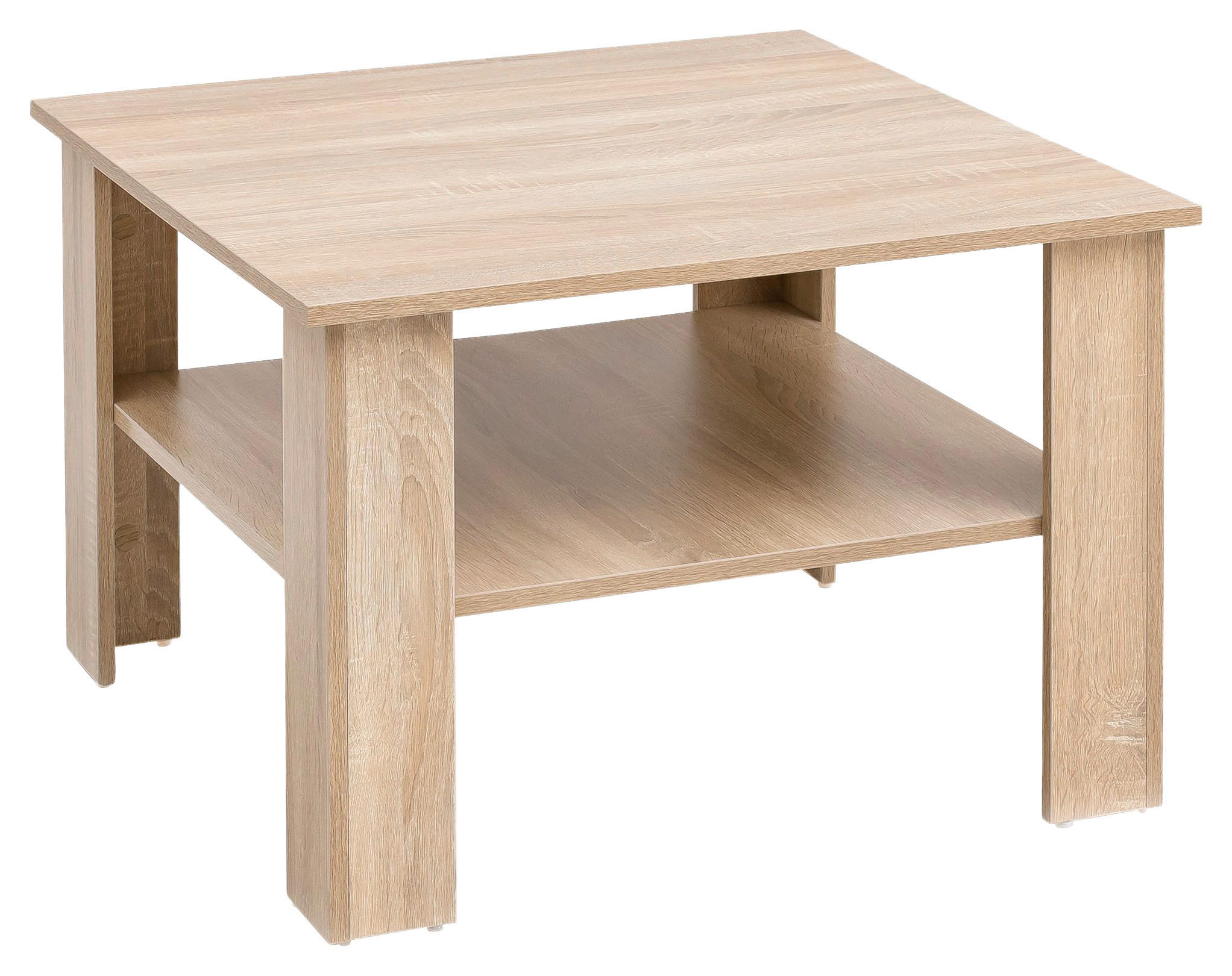 Couchtisch braun B/H/T: ca. 60x42x60 cm Couchtisch - braun (60,00/42,00/60,00cm) - Wohnling