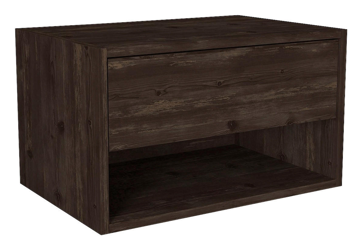 Nachtkonsole Sone dunkelgrau B/H/T: ca. 60x35x40 cm Sone - dunkelgrau (60,00/35,00/40,00cm) - moebel17
