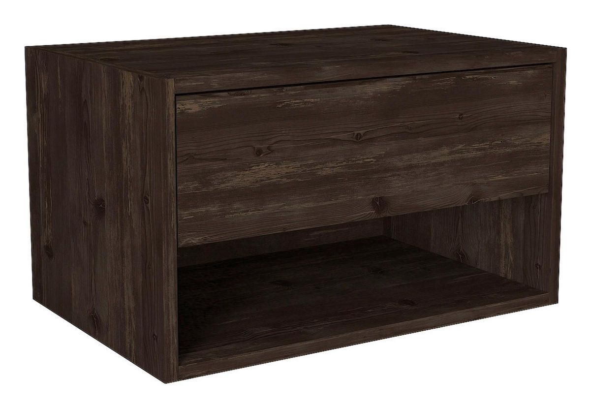 Nachtkonsole Sone dunkelgrau B/H/T: ca. 60x35x40 cm Sone - dunkelgrau (60,00/35,00/40,00cm) - moebel17