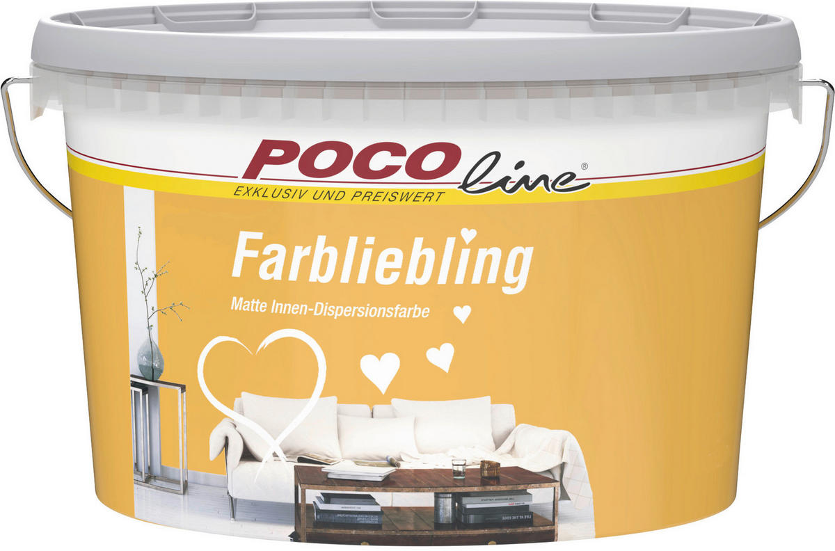 POCOline Raumfarbe Farbliebling Sri Lanka ca. 2,5 l Farbliebling - Sri Lanka (2,50l) - POCOline