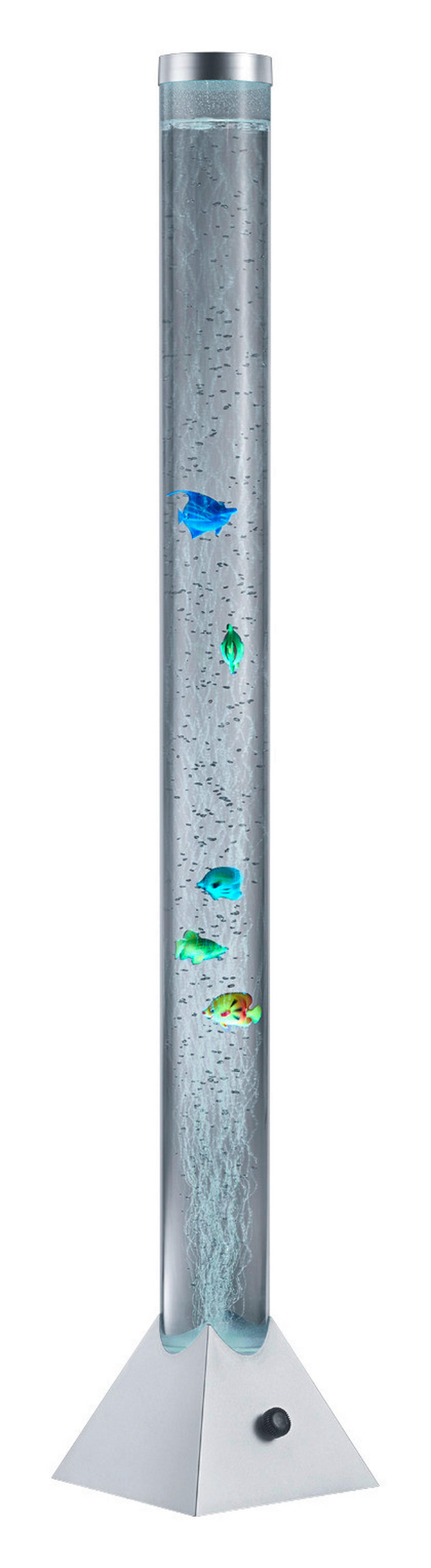 Reality Wassersprudelsäule R5073-47 transparent silber Kunststoff B/H/T/D: ca. 21x130x21x10 cm Wassersprudelsäule_Motion - transparent/silber (21,00/130,00/21,00cm) - Reality