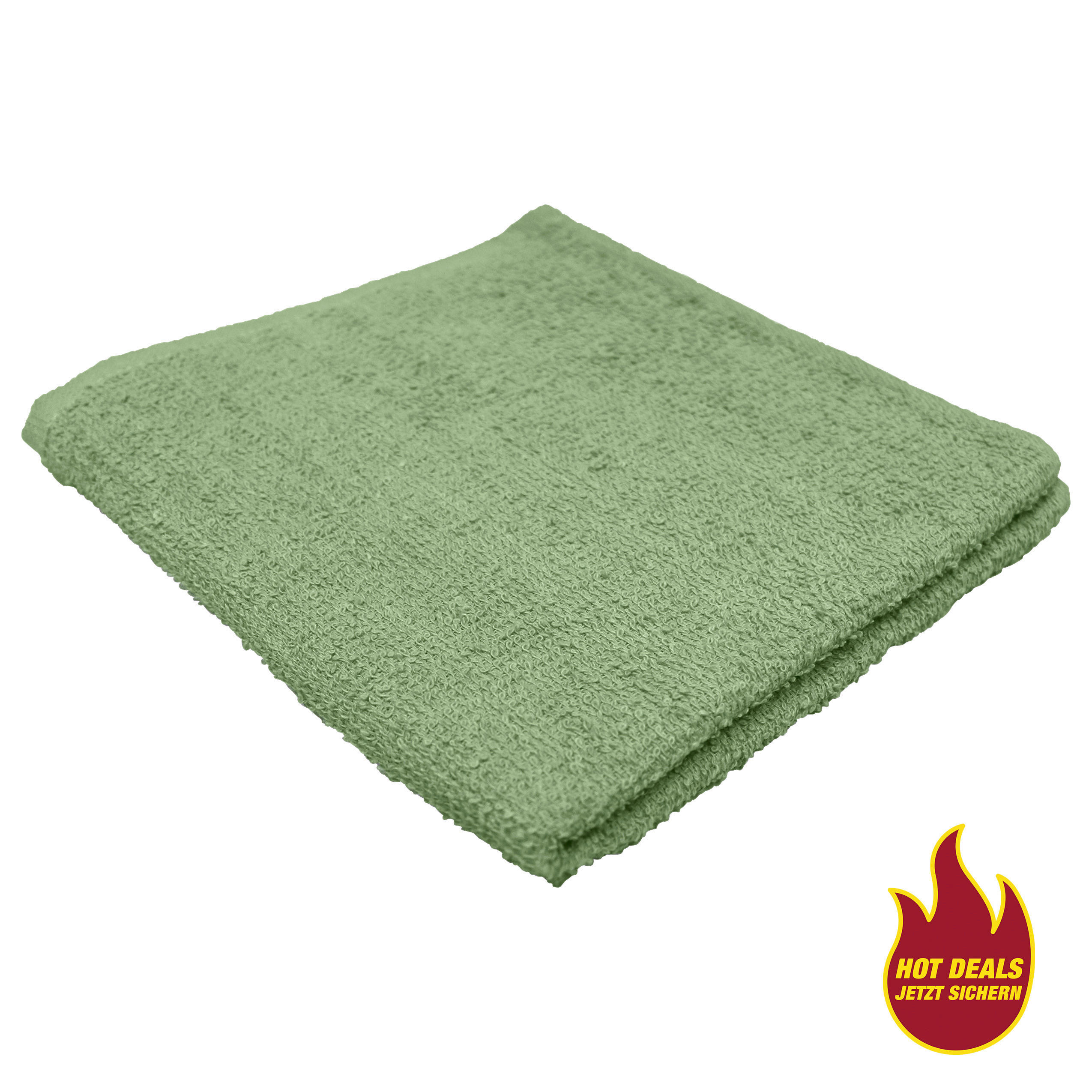 CASTELL Handtuch Handtuch 45x90cm grün - grün (45,00/90,00cm) - CASTELL