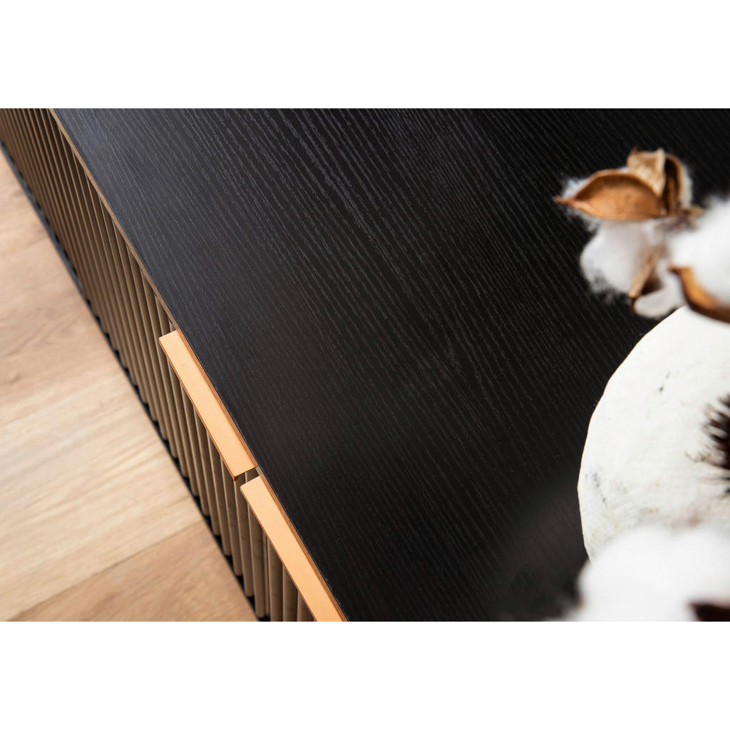 Thumbnail - Lowboard schwarz B/H/T: ca. 150x60x39 cm