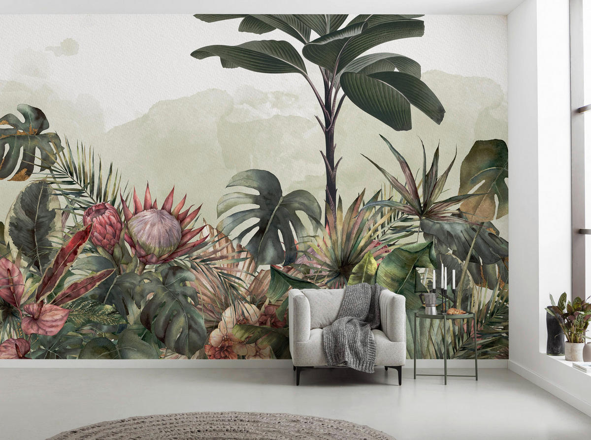 Komar Fototapete Jungle Spot B/L: ca. 400x250 cm Jungle Spot - (400,00/250,00cm) - Komar