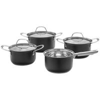 Alpina Topfset schwarz Edelstahl Topfset_Alpina_7tlg. - schwarz - Alpina