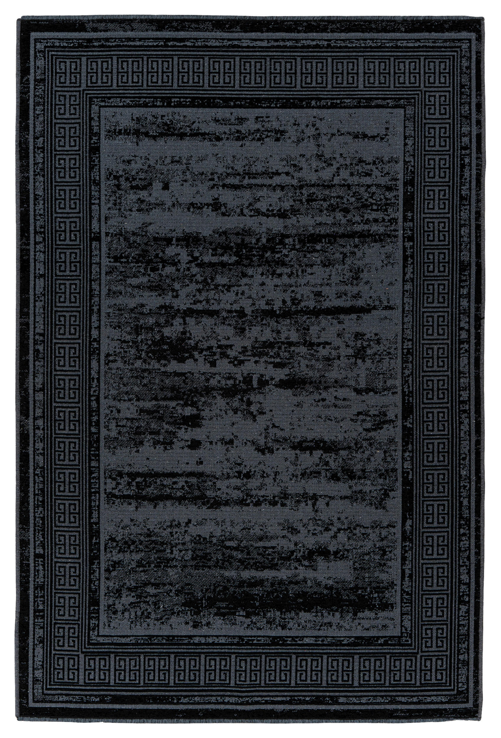 360Living Teppich Kalevi schwarz B/L: ca. 120x170 cm Kalevi - schwarz (120,00/170,00cm) - 360Living