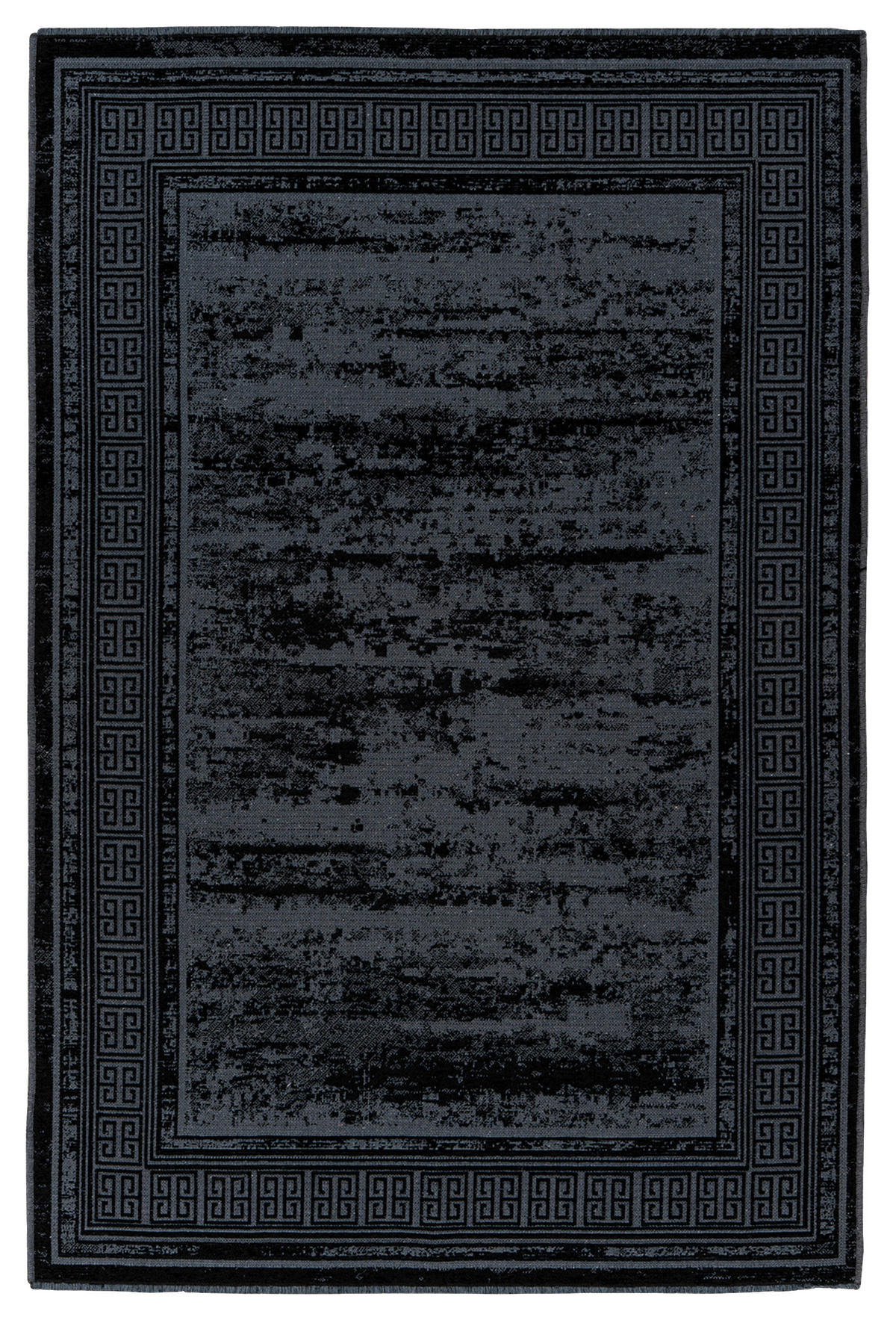 360Living Teppich Kalevi schwarz B/L: ca. 120x170 cm Kalevi - schwarz (120,00/170,00cm) - 360Living
