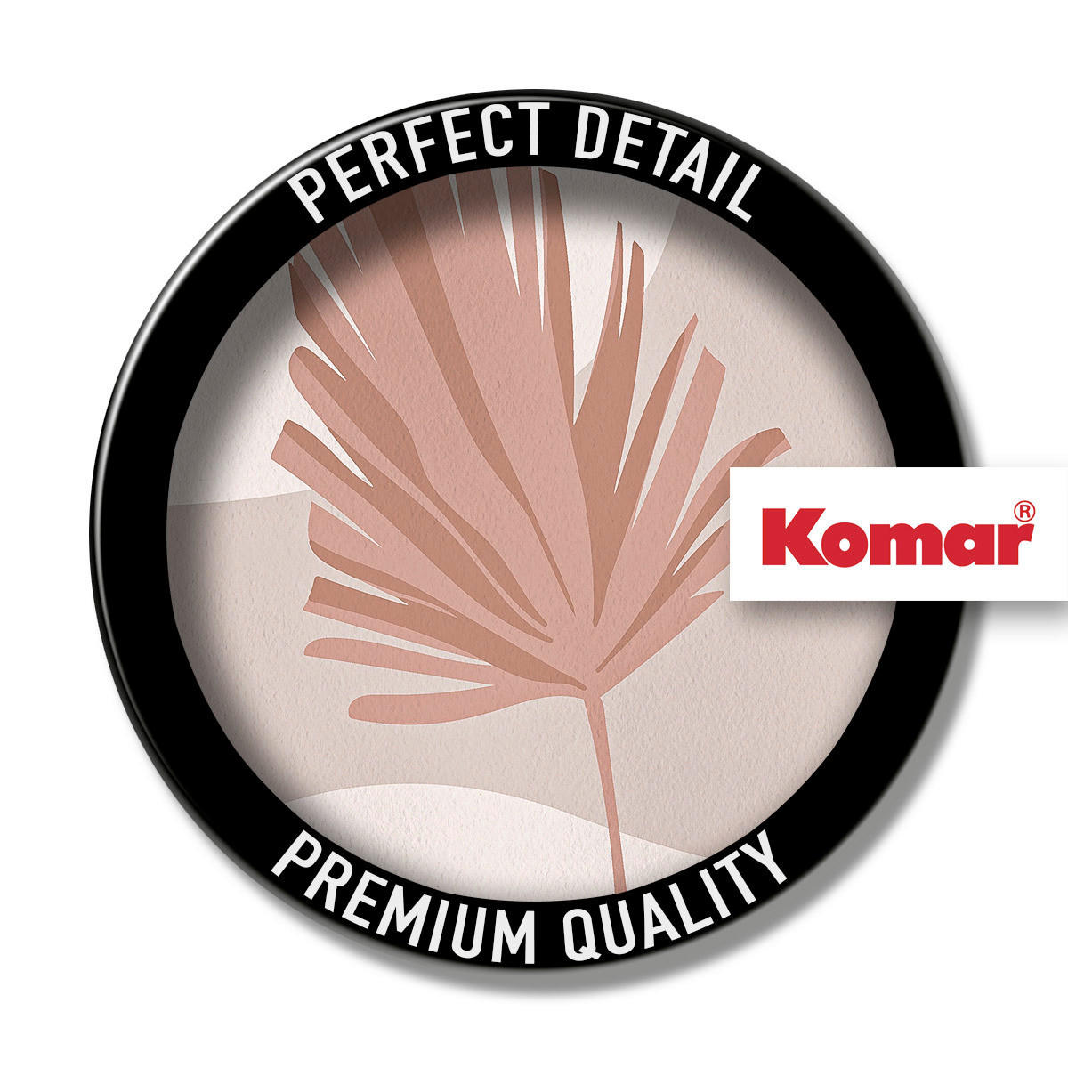 Komar Poster Minimalist Leaf Lover Abstrakt B/L: ca. 30x40 cm Minimalist Leaf Lover - (30,00/40,00cm) - Komar