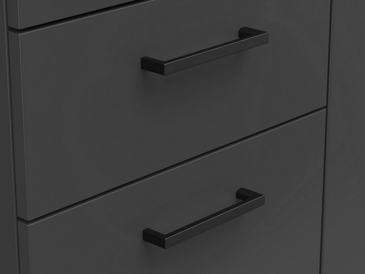Kommode Multi-Stauraum Typ 33 anthrazit B/H/T: ca. 120x115x40 cm Multi-Stauraum Typ 33 - anthrazit (120,00/115,00/40,00cm)