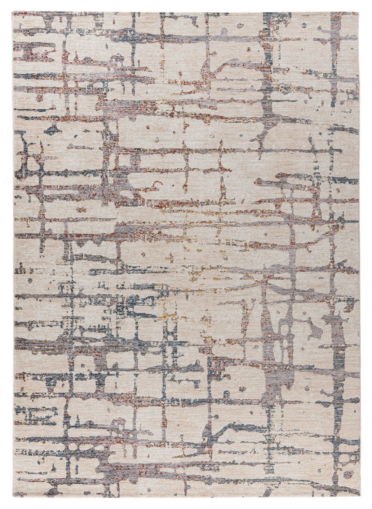 360Living Teppich Jaka multicolor B/L: ca. 80x150 cm Jaka - creme/multicolor (80,00/150,00cm) - 360Living