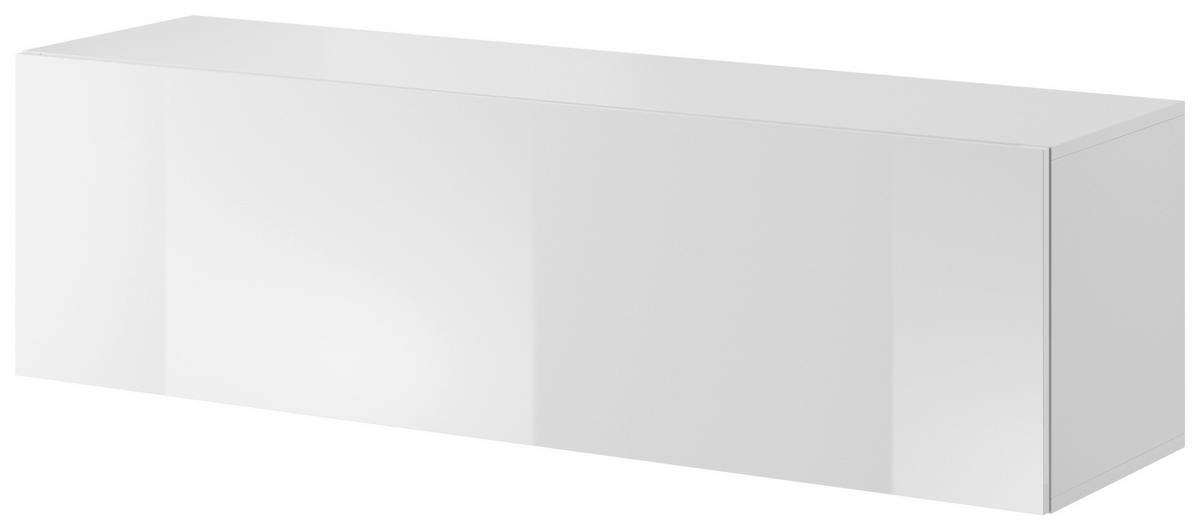 TV-Lowboard VIVIEN weiß weiß glanz B/H/T: ca. 140x40x38 cm VIVIEN - weiß (140,00/40,00/38,00cm) - WIPMEB