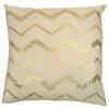 Kopfkissen Kopfkissen_Shine 80x80cm gold - gold/natur (80,00/80,00cm)