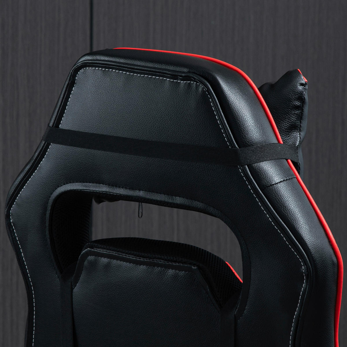 Gaming-Sessel 921-120RD rot schwarz 921-120RD - rot/schwarz (65,00/114,00/64,00cm) - Vinsetto