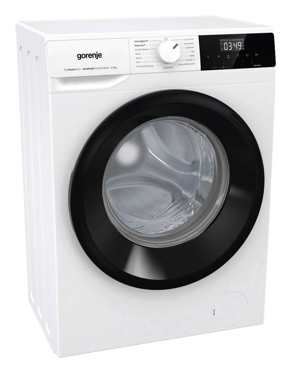 Gorenje Waschmaschine W1NHEI74SAPS/DE weiß B/H/T: ca. 60x85x47 cm ca. 7 kg Waschmaschine W1NHEI74SAPS/DE - weiß (60,00/85,00/47,00cm) - Gorenje