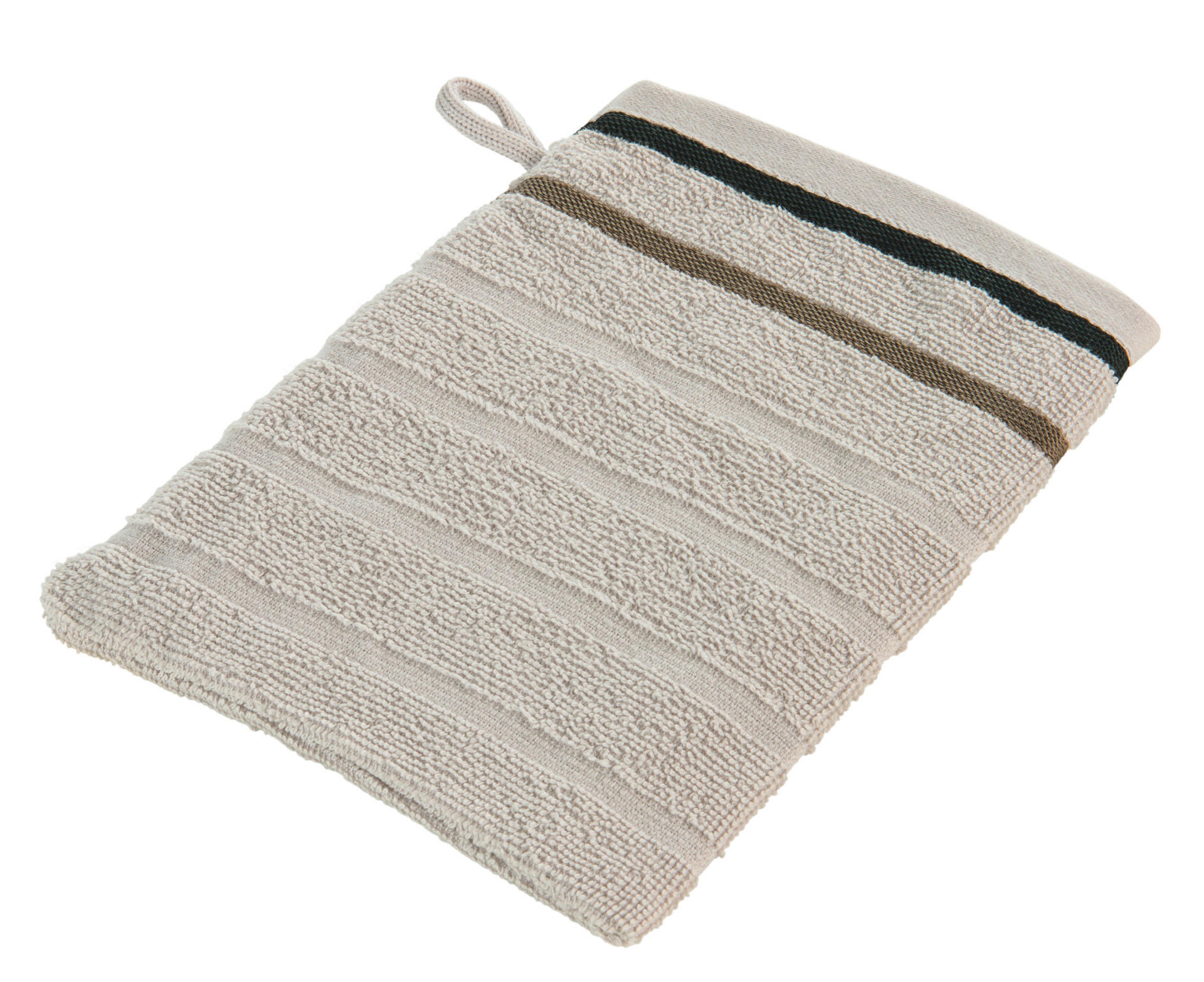 oh cosy Waschhandschuh Marta Marta - hellgrau (16,00/22,00cm) - oh cosy