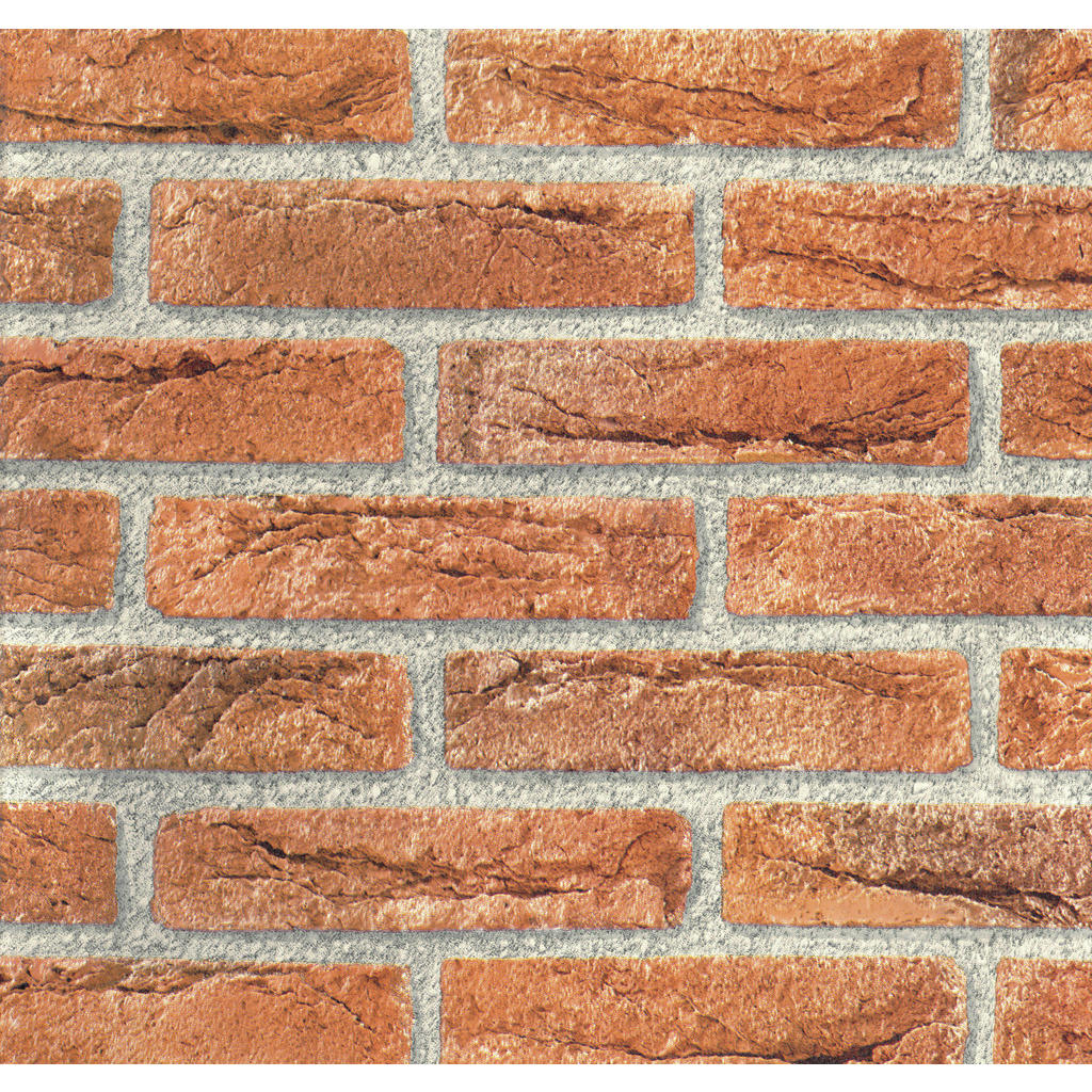 Thumbnail - d-c-fix Dekofolie Steine Ahaus Steine rotbraun B/L: ca. 45x200 cm