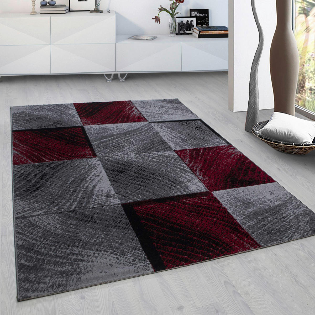 Ayyildiz Teppich PLUS rot B/L: ca. 120x170 cm PLUS - rot (120,00/170,00cm) - Ayyildiz