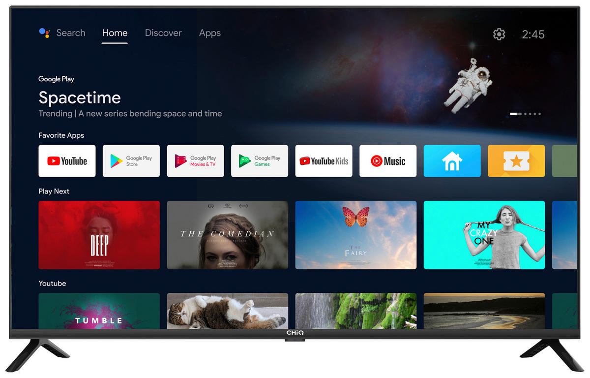 Chiq LED-TV L40M9V D: ca. 100 cm LED-Smart-TV_40"_FHD_L40M9V_CHiQ - (100,00cm) - Chiq
