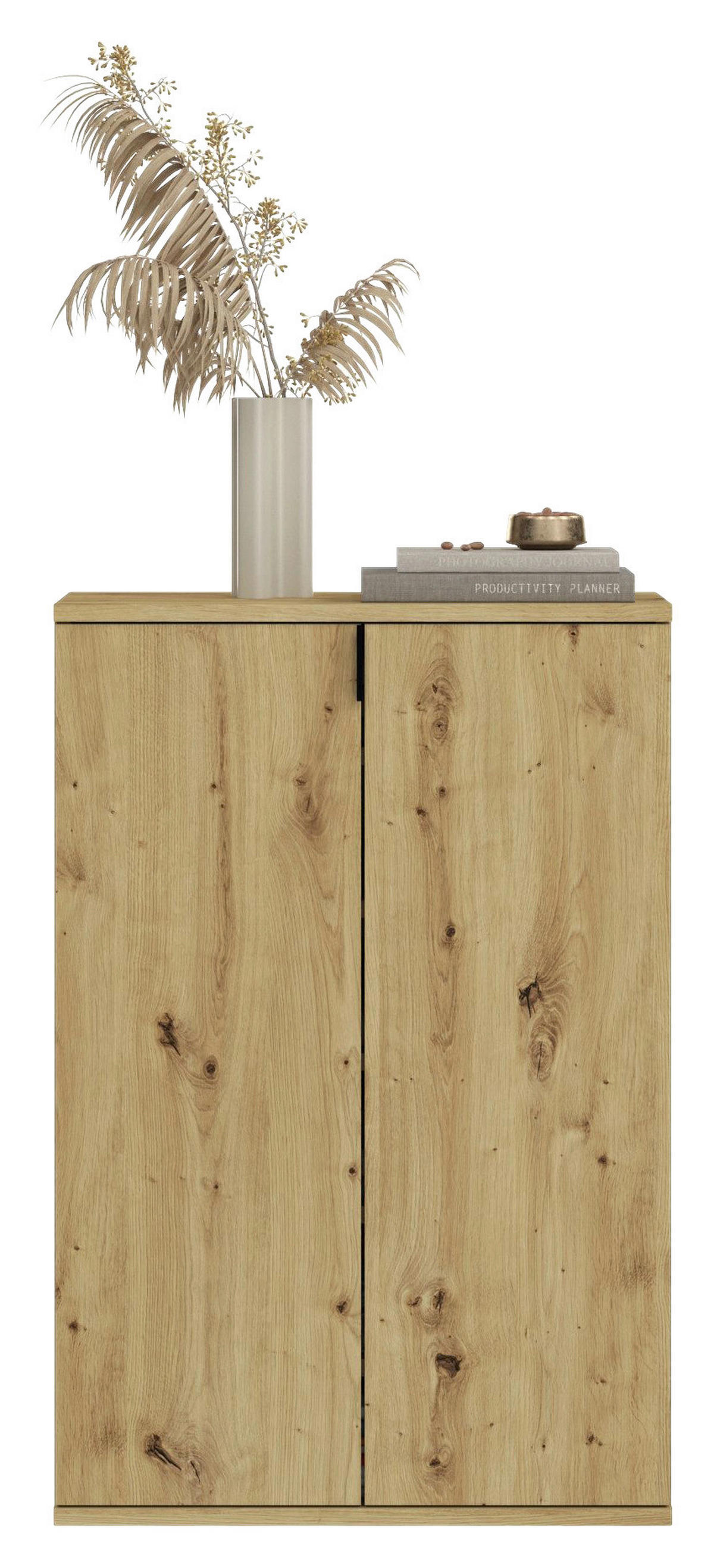 Garderobe PROJEKT Eiche Artisan Nachbildung B/H/T: ca. 122x99x34 cm PROJEKT - Eiche (122,00/99,00/34,00cm) - xonox.home