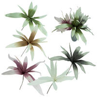 Deko-Pflanze sortiert Schaumstoff H: ca. 85 cm Deko-Blätter - sortiert (85,00cm)
