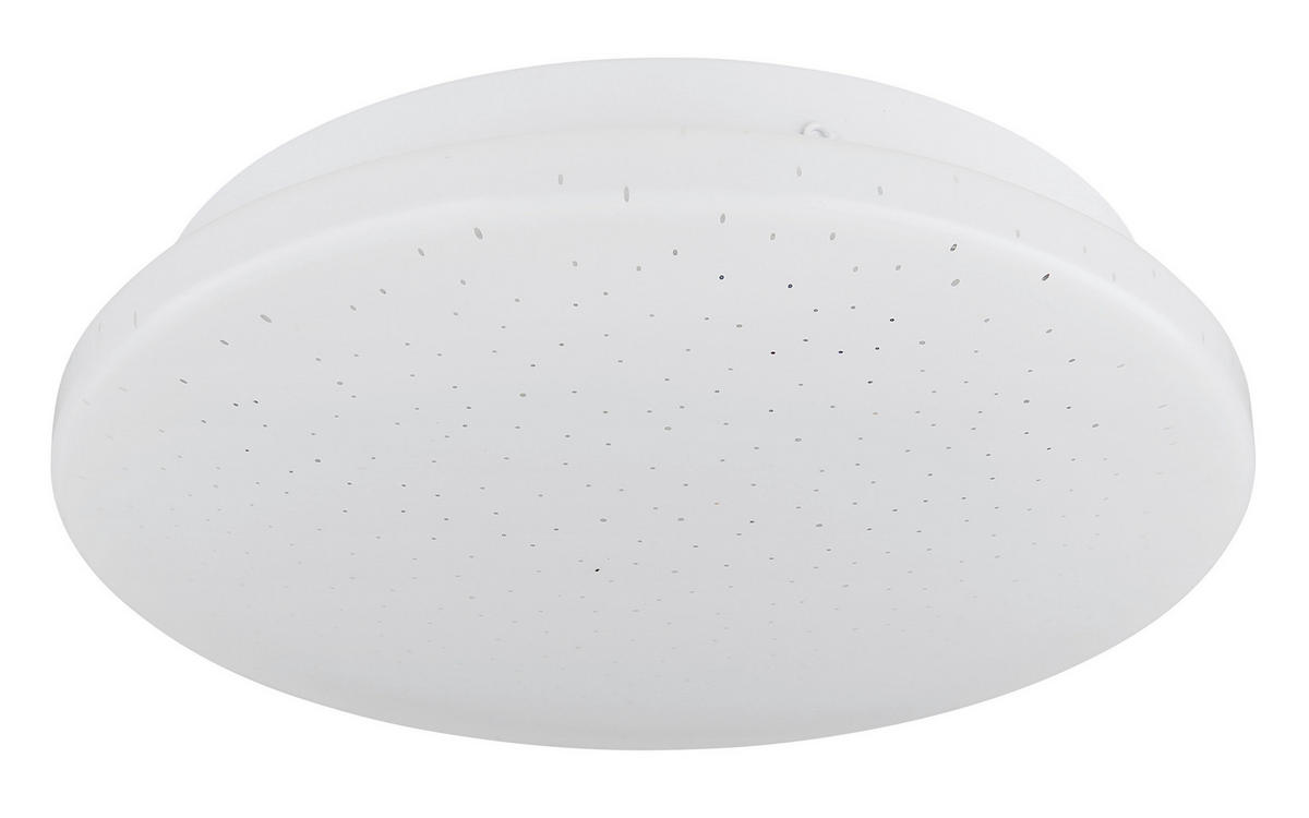 GLOBO LED-Deckenleuchte Flarx 41282 weiß Metall Acryl H/D: ca. 5,5x22 cm Flarx - weiß (22,00/5,50cm) - GLOBO