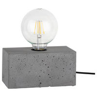 SPOT Light Deckenleuchte SP-7370936 Strong Double grau schwarz Beton B/H/L: ca. 9x9x18 cm E27 1 Brennstellen Strong Double - schwarz/grau (18,00/9,00/9,00cm) - SPOT Light