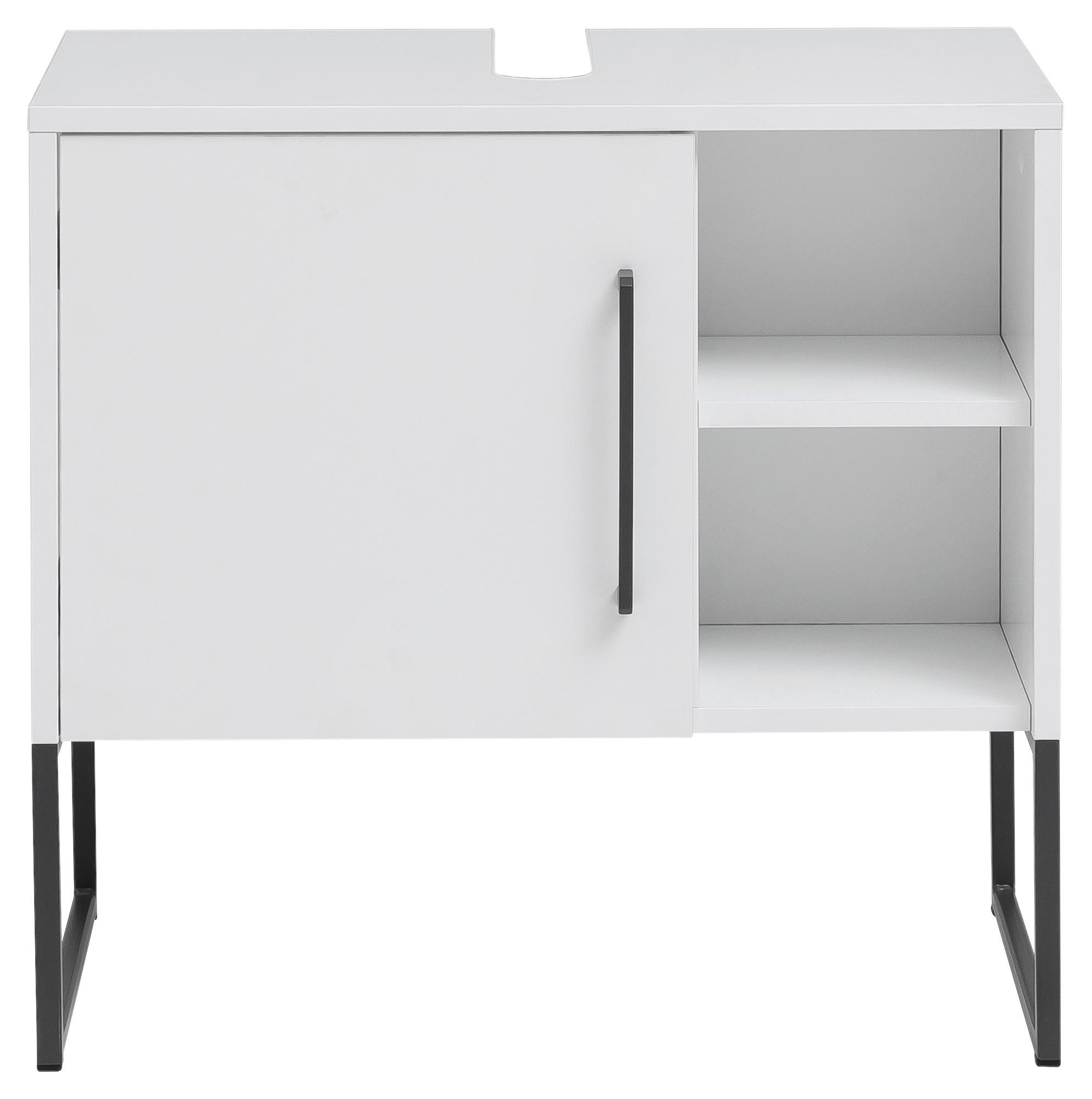 Waschbeckenunterschrank Limone weiß B/H/T: ca. 60,4x59,9x33,1 cm Limone - weiß (60,40/59,90/33,10cm) - Möbelpartner