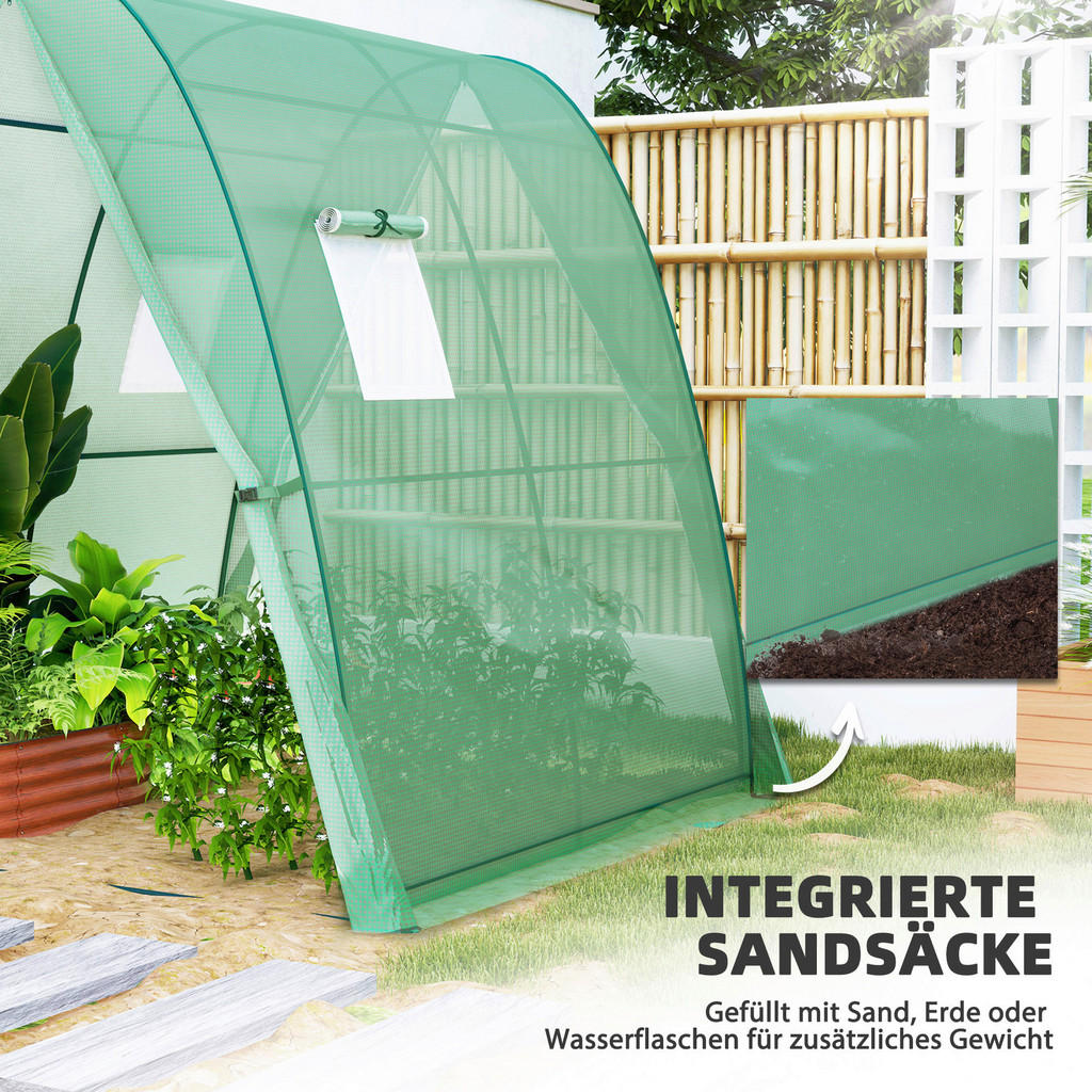 Outsunny Gewächshaus... Outsunny Gewächshaus...