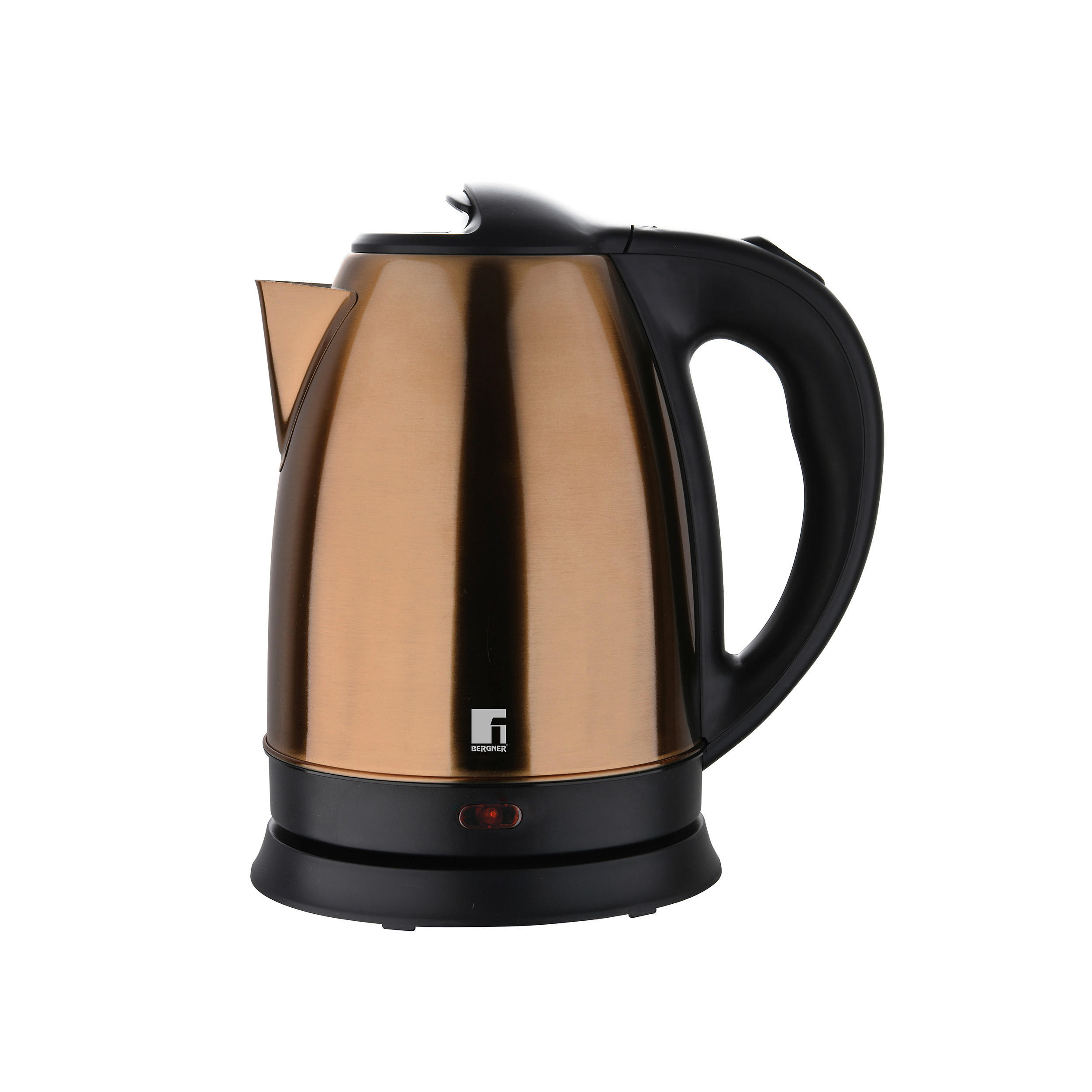 BERGNER Wasserkocher COPPER - schwarz/bronze (21,00/18,00/23,50cm) - BERGNER