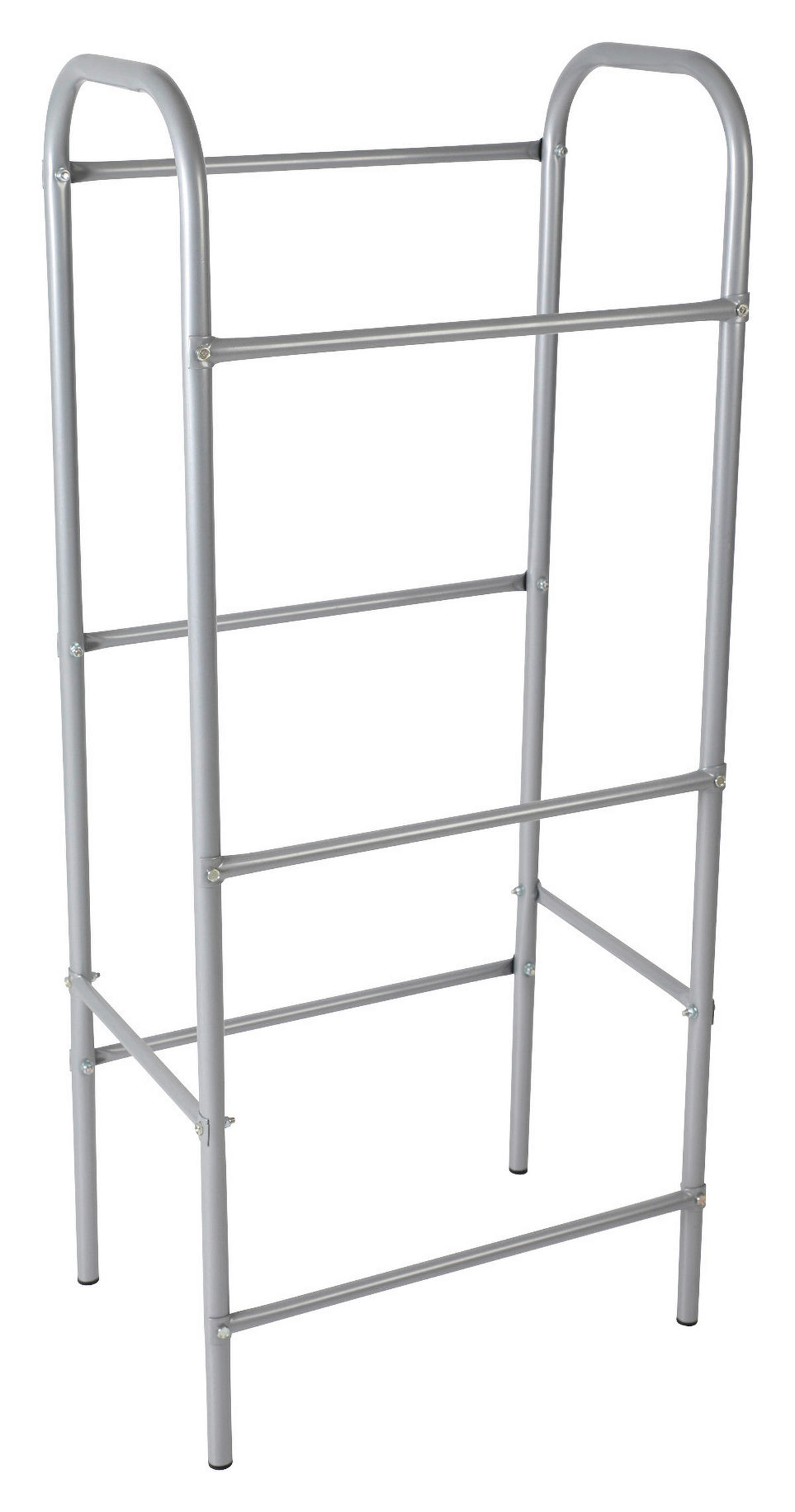 Kastenständer silber Stahlrohr Kastenständer - silber