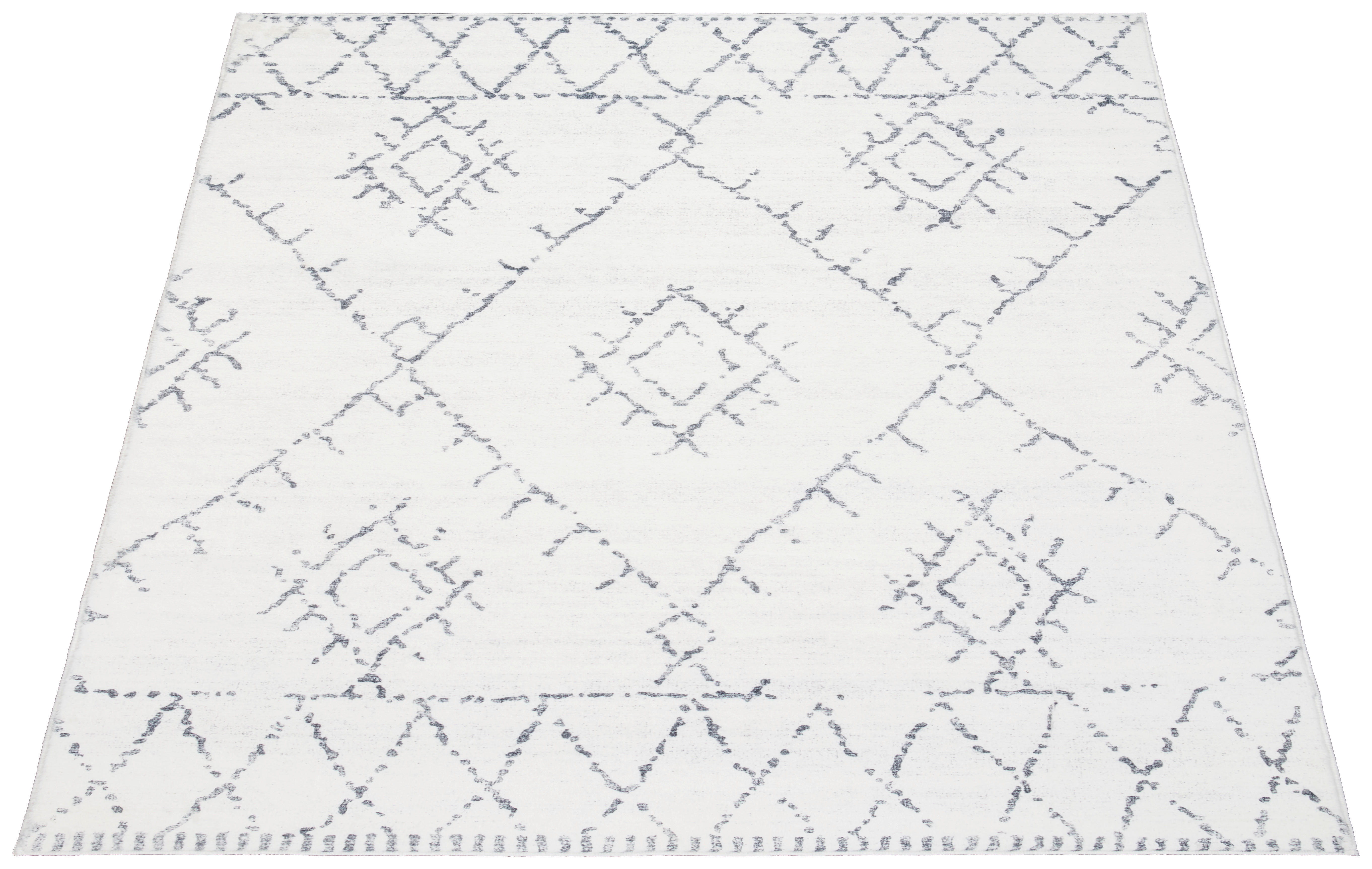 Teppich Abstracto weißgrau B/L: ca. 160x220 cm Abstracto - weißgrau (160,00/220,00cm)